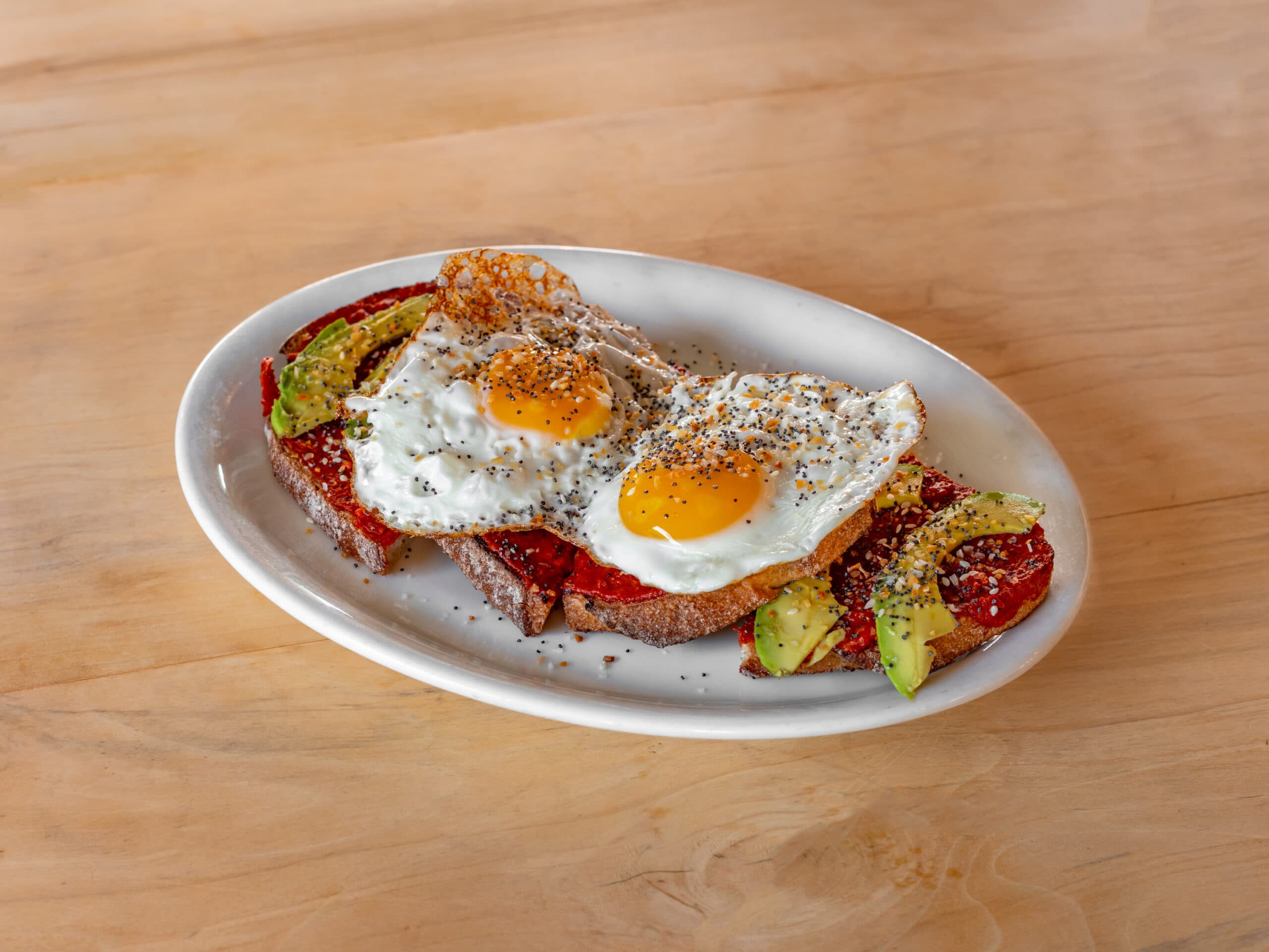 Avocado toast at Local Urban Kitchen